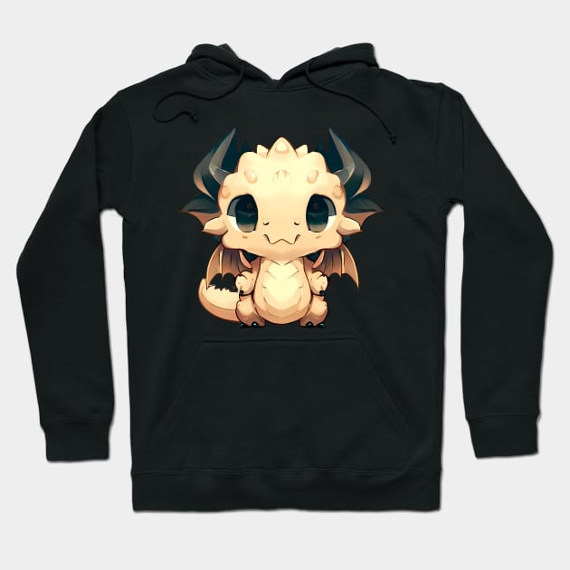 Cute dragon made by ia Dragon Hoodie TeePublic